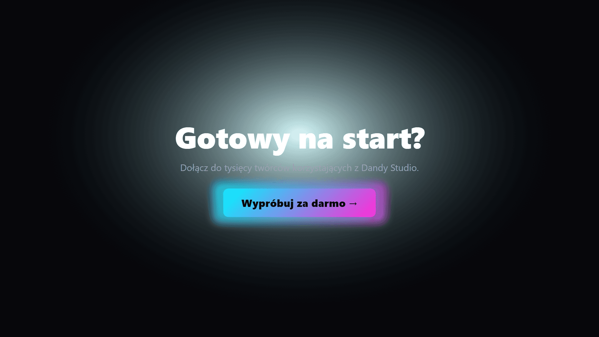 Podgląd animacji: CTA z pulsacją
