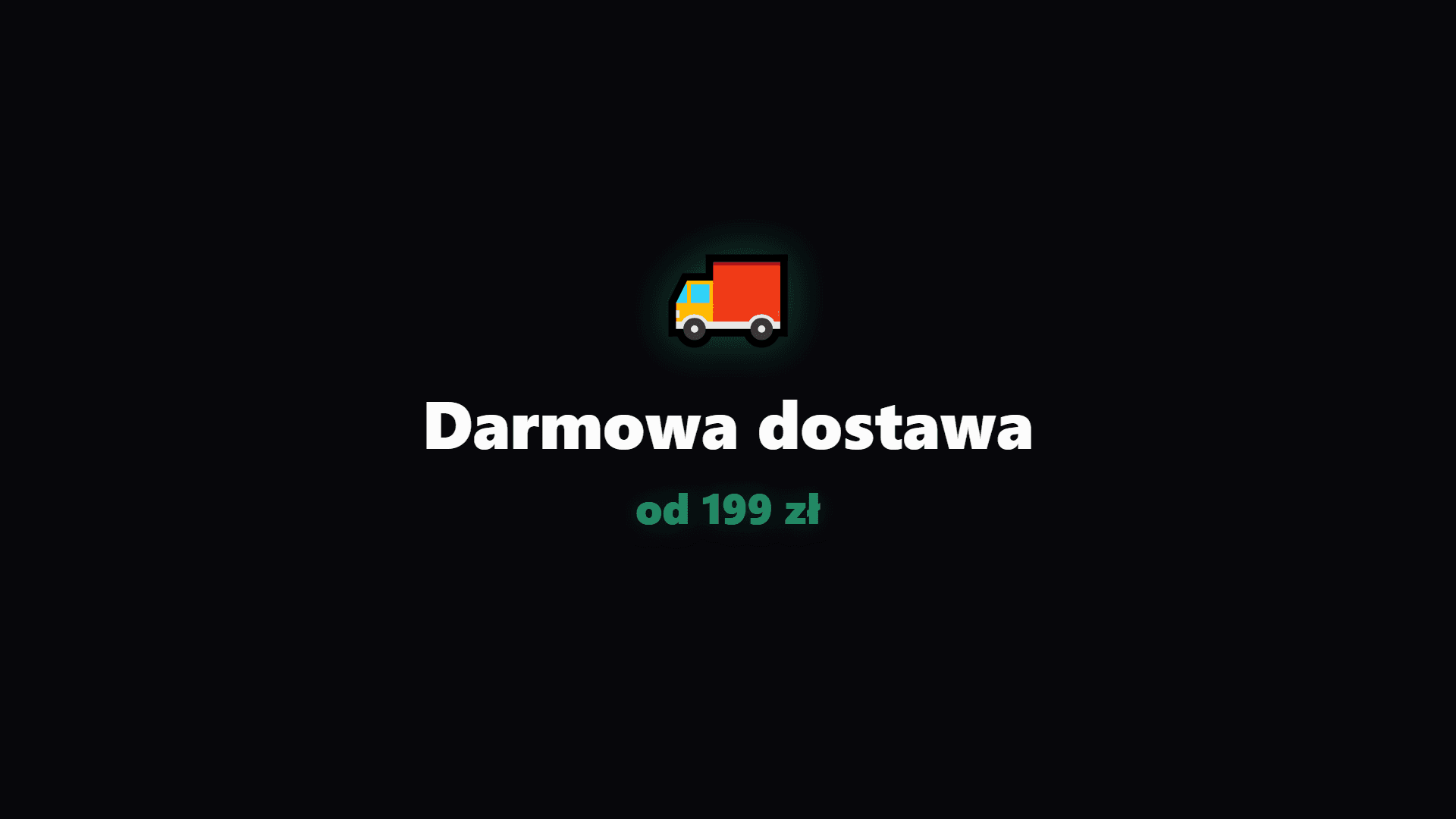 Podgląd animacji: Darmowa dostawa
