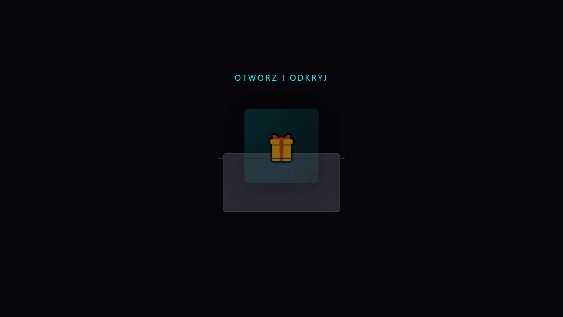 Podgląd animacji: Unboxing reveal